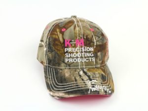 K&M Logo Hat - Washed Camo Twill with Pink Accents-0