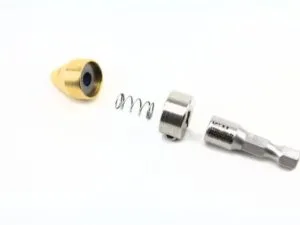 Drive Stem/Cone/Stop for Powered Operation of Premium Flash Hole Uniformer-0
