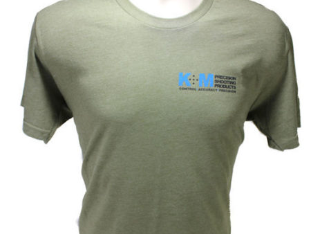 Military Green Triblend K&M T-Shirt-0