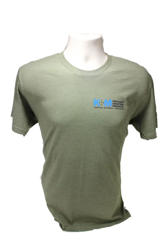 Military Green Triblend K&M T-Shirt-0