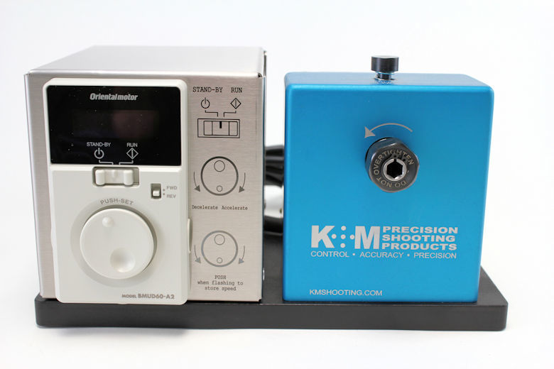 K&M Benchtop Case Prep Machine 50-200 RPM-0