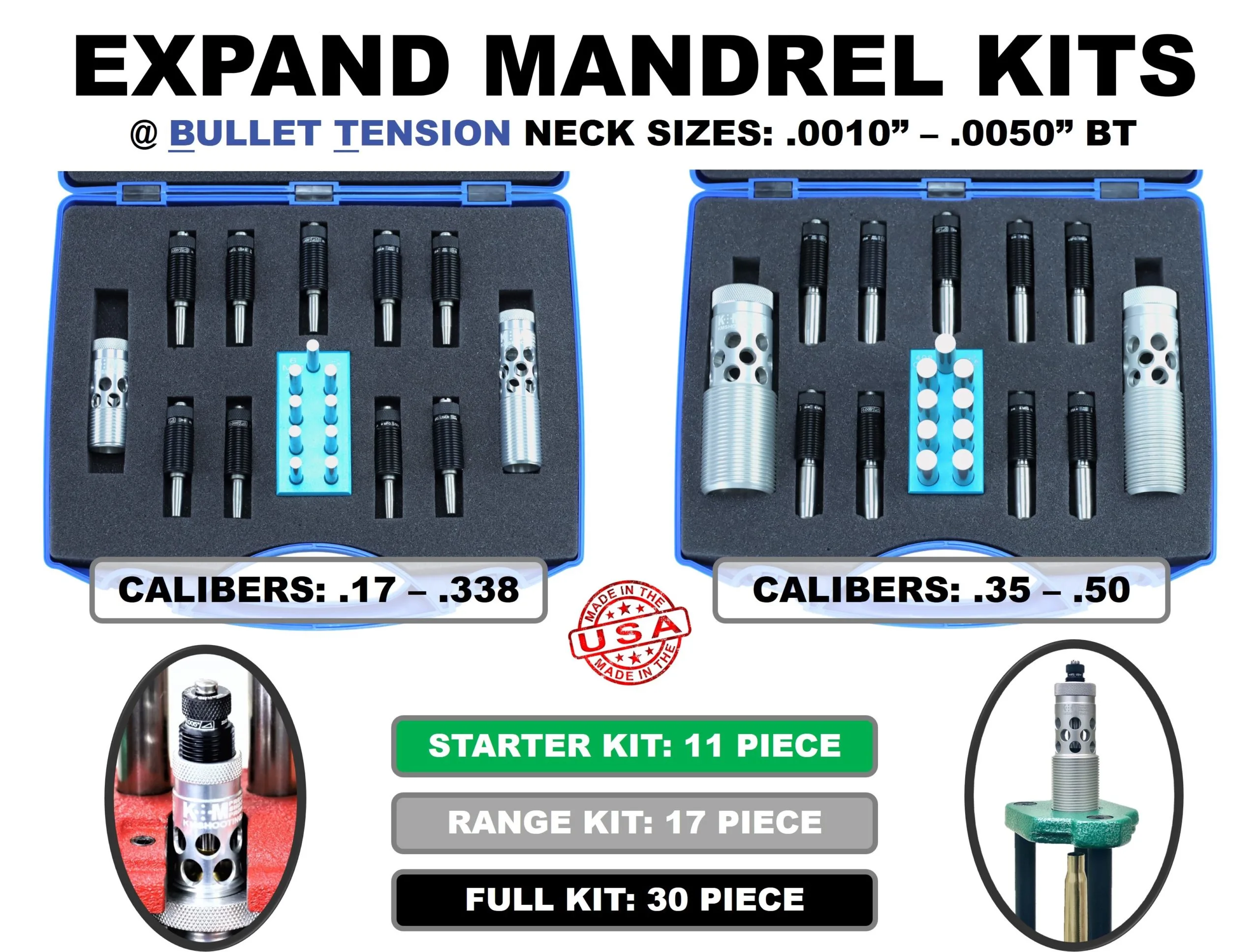 Expand Mandrel Prebuilt Kits