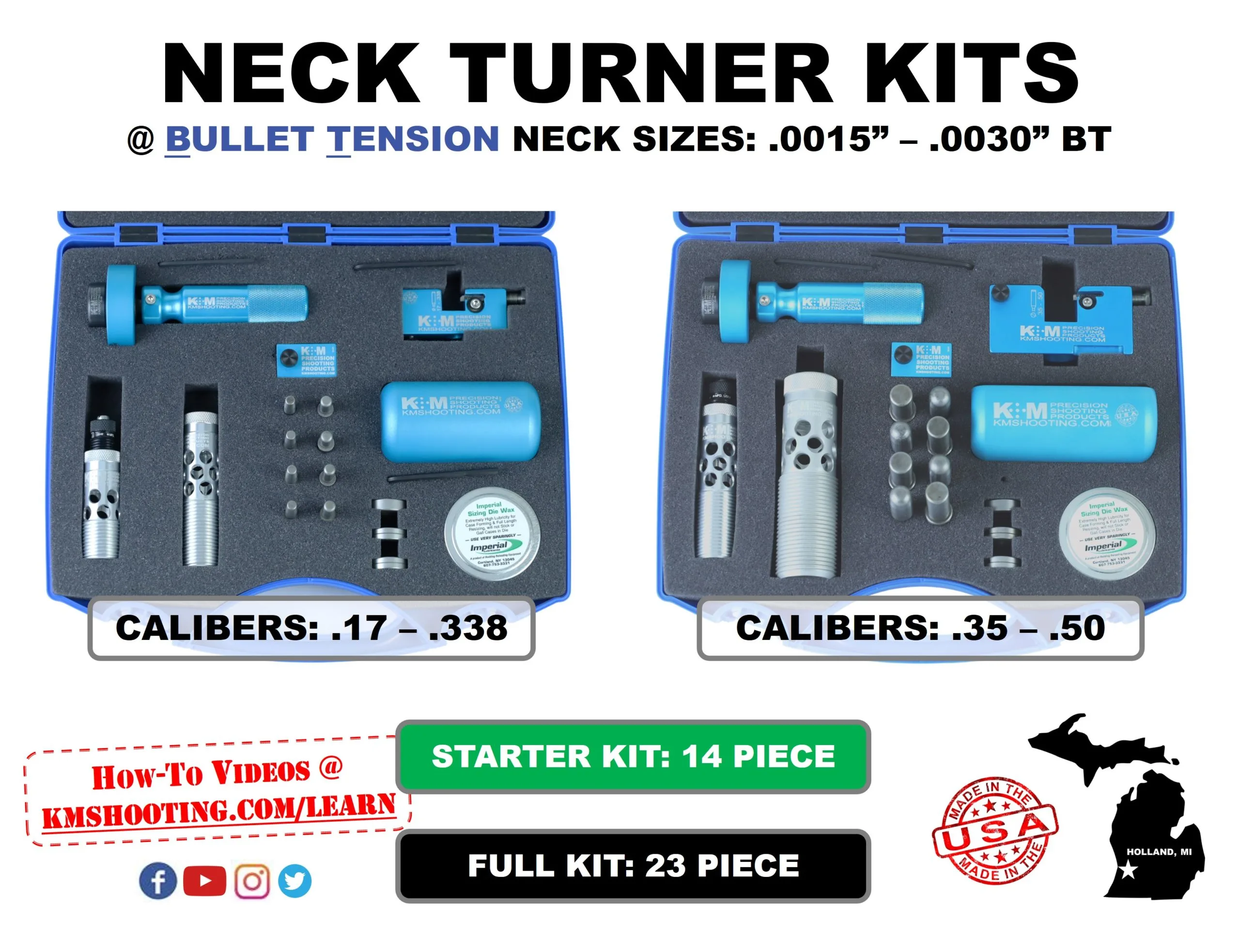 ニュースキン genLOCMeスターターキット Neck Turner Prebuilt Kits - K+M Precision Shooting Products