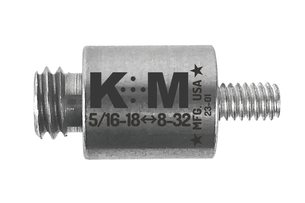 8-32 Adapter to 5/16-18 for Case Neck Chamfer Tool - Image 2