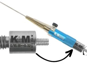 8-32 Adapter to 5/16-18 for Case Neck Chamfer Tool